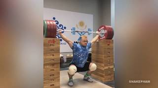 Ilya Ilyin Training Progress 2018 - 2019