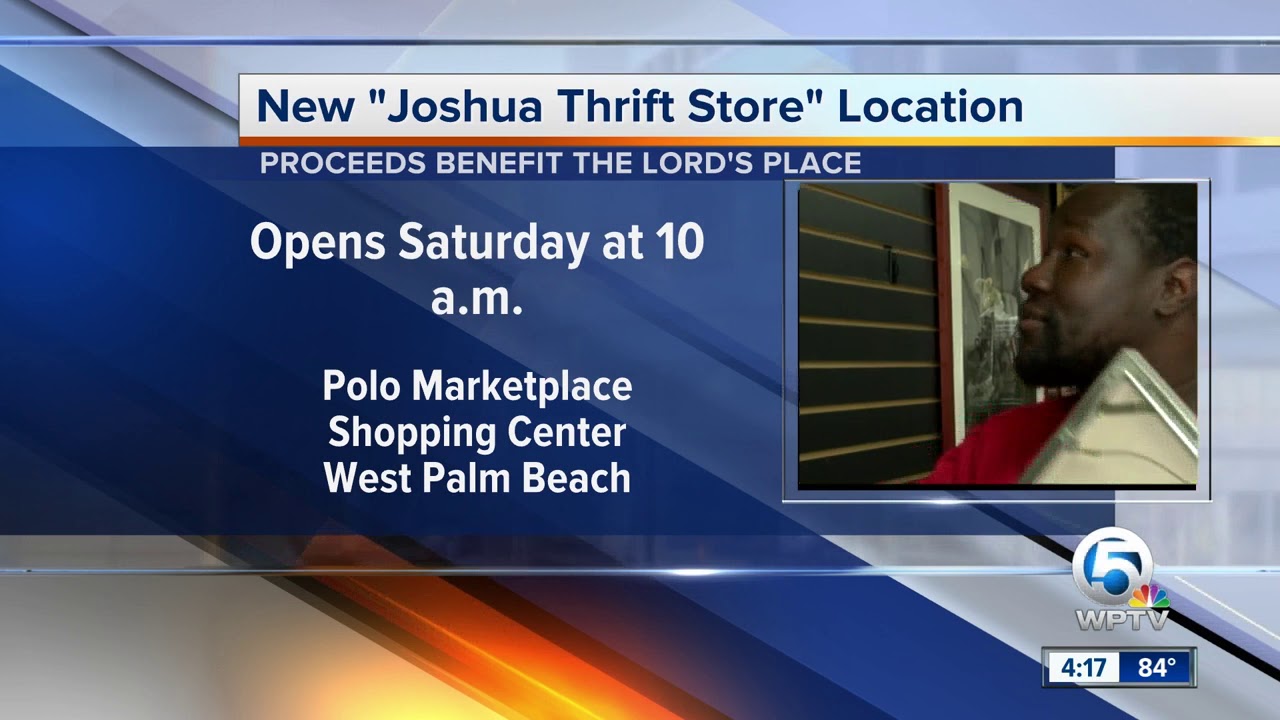 vero beach weather Lord's Place opens new 'Joshua Thrift Store'