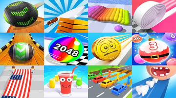 Going Balls VS Coin Rush Sky Rolling Ball 3D Ball Run 2048 Sandwich Runner Juice Run Smile Rush #7