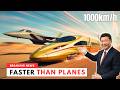 China's New Magnetic Levitation Train is FASTER Than An Airplane, Reaching Speeds of 1000 km/h