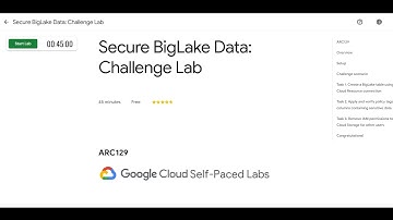 Secure BigLake Data: Challenge Lab || #qwiklabs || #ARC129 || [With Explanation🗣️]