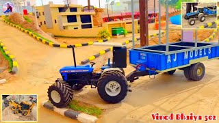 I Build a Mini Water Park in Mini City Using Rc Tractor with bricks.. 🧱🔥🤬 part 4@Vinodadiwasi-k7s 