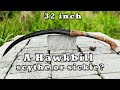 ♻️ Forging a Long Hawkbill from Rusty Spring. Scythe or Sickle? | Cara buat Celurit Moden