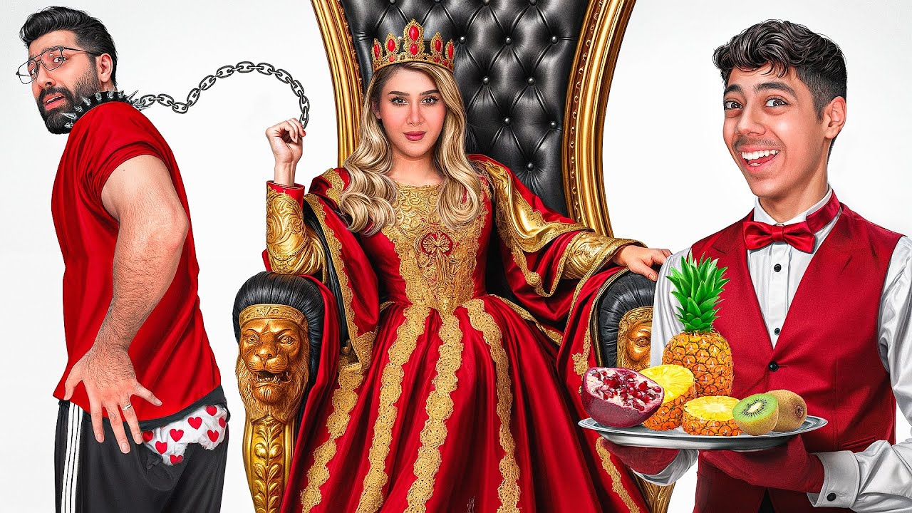 خدمتکار زنم شدیم 😰🔥(خانم فیلمبردار)