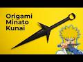How to Make The Ultimate Realistic Kunai Origami | Real Ninja Weapon 🥷 #crafts #origami #diy
