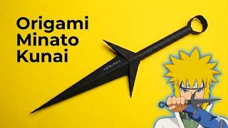 How to Make The Ultimate Realistic Kunai Origami | Real Ninja Weapon 🥷 #crafts #origami #diy