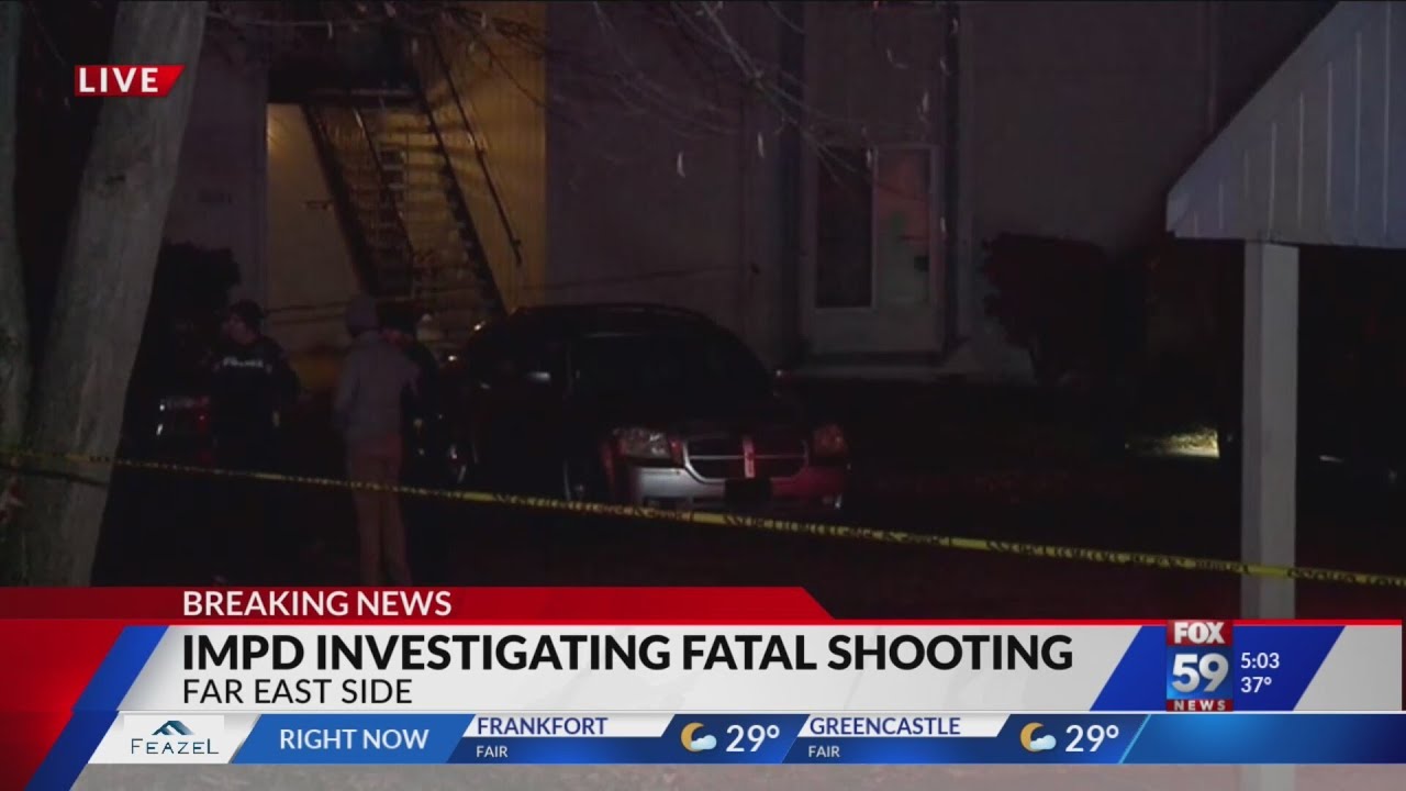 1 dead in shooting on Indy's far east side - YouTube