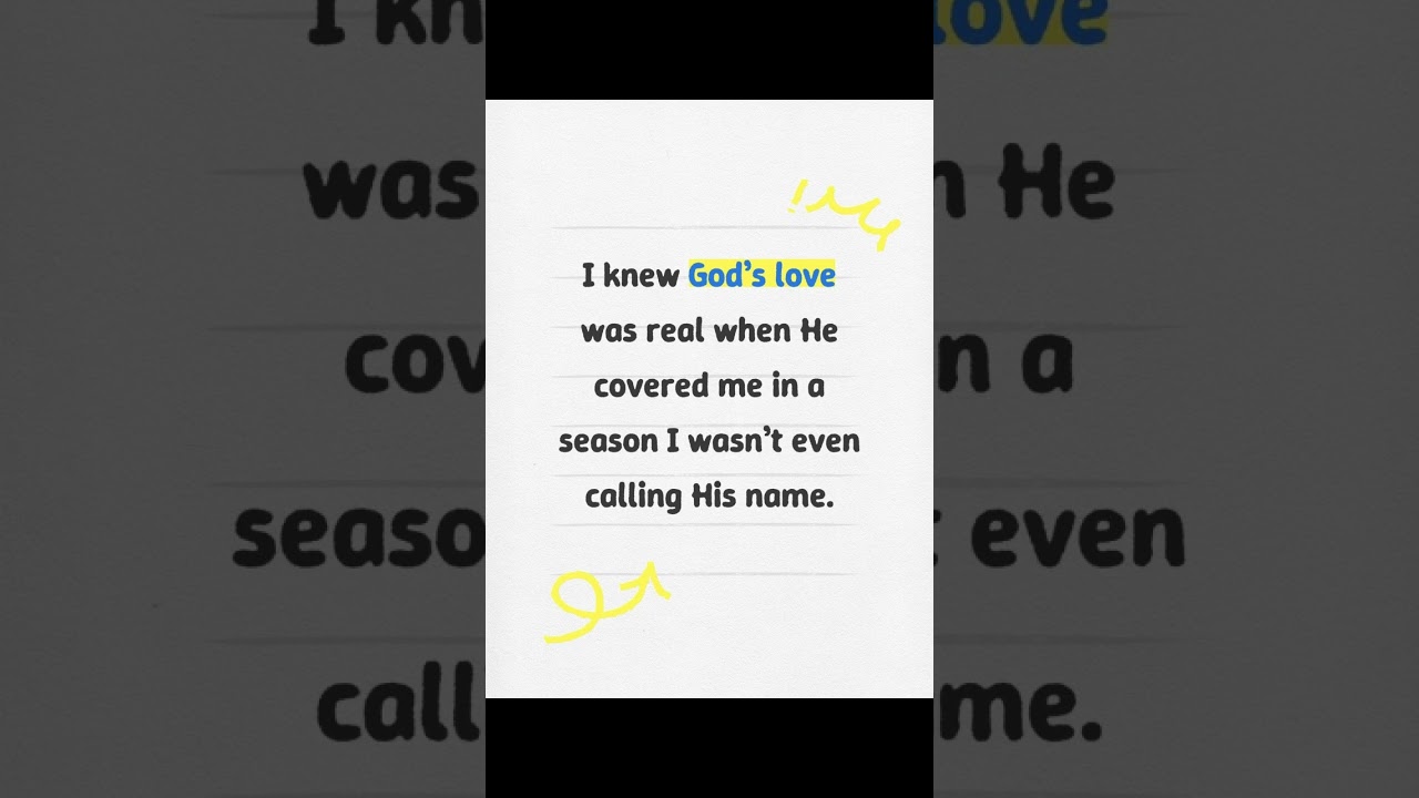 I went silent, heaven didn’t