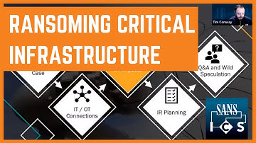 Ransoming Critical Infrastructure: Colonial Pipeline - Snippet from SANS Emergency Webcast