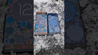 Samsung A42 5G vs. Samsung S21 5G boot up! Android 12 vs. Android 13 #liveboot #a425g #s215g #shorts