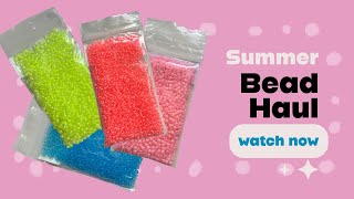 Summer seed bead haul! Miyuki, Czech and Toho
Hi everyone! Today’s video is a bead haul of some fun summer seed beads I got recently, all purchased with my own money this is not sponsored of gifted. I hope you enjoy!
The shops:
Spellbound: Spellbound Bead Co | Craft Bead Shop | Buy Beads for Jewellery Making Online UK
Beadacious: Beadacious: Where Beads Inspire!
You can follow me and send me a message on Instagram for any enquiries : www.instagram.com/beadingbyhannah
Let’s be friends on Facebook!
https://www.facebook.com/share/1JxJHR88eB/?mibextid=wwXIfr
My shop for patterns: https://www.etsy.com/uk/shop/Beadingbyhannahshop
FAQ:
Q:
Can I sell things I’ve made from your videos?
A: Yes! I have no problem with you selling things you make from my videos as long as you are not claiming you designed it or trying to sell or teach the written pattern/instructions.
Q: what needle do you use?
A: I use the brands hemline and John James, they are called hand beading needles and I use size 12 most often and they are not curved needles, they start straight and gradually get a curve to them as you use them.
-Hannah x
#beading #beadedjewelry #beadedjewellery #jewelrymaking #jewelrytutorial #beadingtutorials #beadsjewelry #beadsbracelets #seedbeads Summer seed bead haul! Miyuki, Czech and Toho