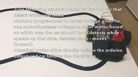 ECE 110 Final Project - Line-Following Car