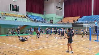 제11회 홍천무궁화배 전국남여배구대회 8강 1세트(JSVC vs 분당 V-홀릭)