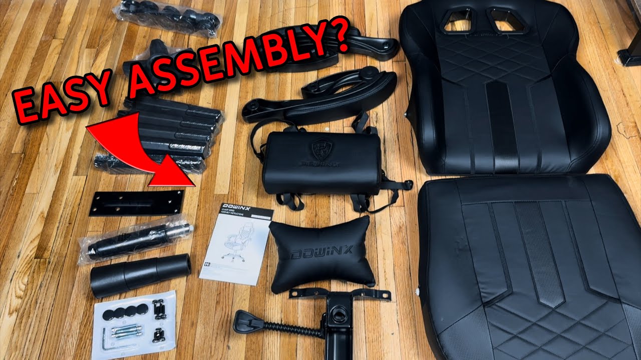 Dowinx 350LB Gaming Chair Assembly & Review YouTube