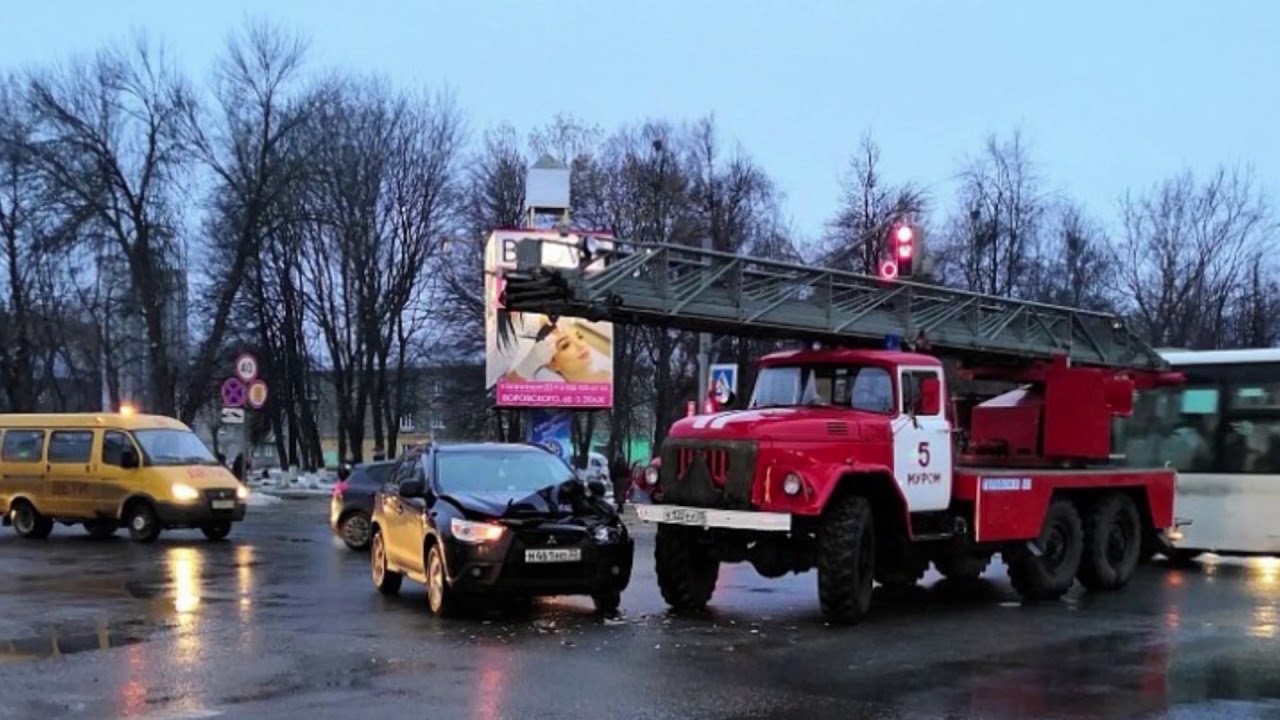 Расстояние между пожарными автомобилями