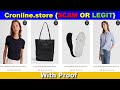 Cronline reviews 2022  is cronlinestore legit or scam site watch to know website scam detector