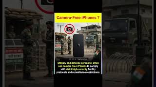 In certain high-security military, nuclear, and defense facilities, even smartphone cameras 🙌🙌🙌