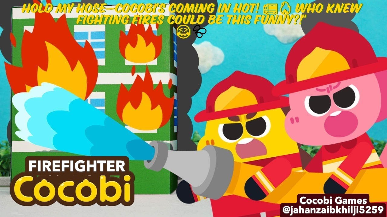 LIVE 🔴 Cocobi Firefighter Game | Fun Rescue Adventure for Kids | @jahanzaibkhilji5259