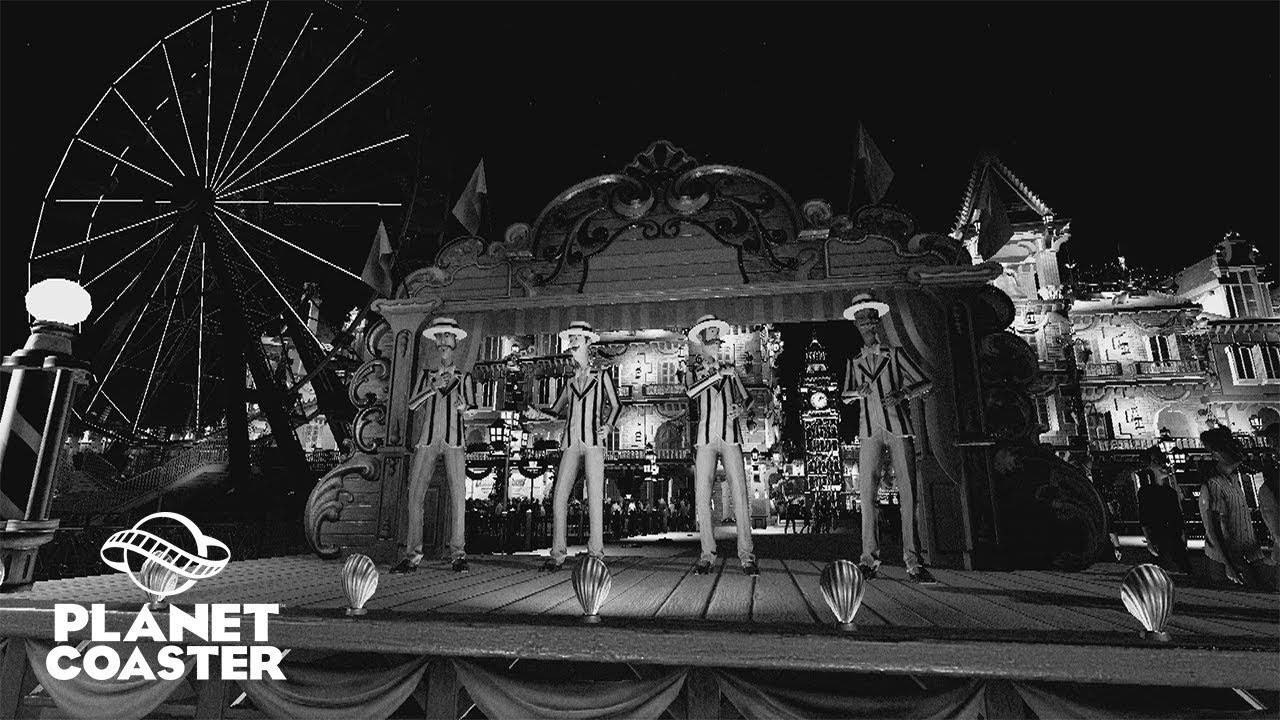 Planet Coaster Barbershop Quartet