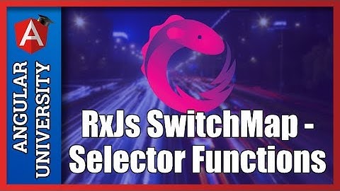 💥 Advanced Use Of The RxJs switchMap Operator - Selector Functions