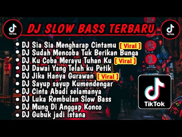 DJ SLOW BASS TERBARU 2024 | DJ SIA SIA MENGHARAP CINTAMU | DJ REMIX VIRAL FULL BASS class=