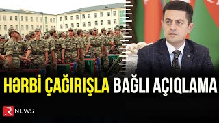 Hərbi çağırışda yeniliklə bağlı açıqlama