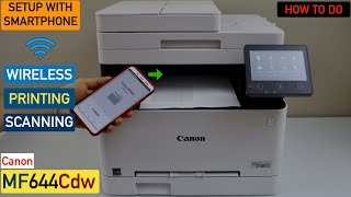 Canon ImageClass MF644Cdw Setup SmartPhone, Wireless printing & Scanning Review.