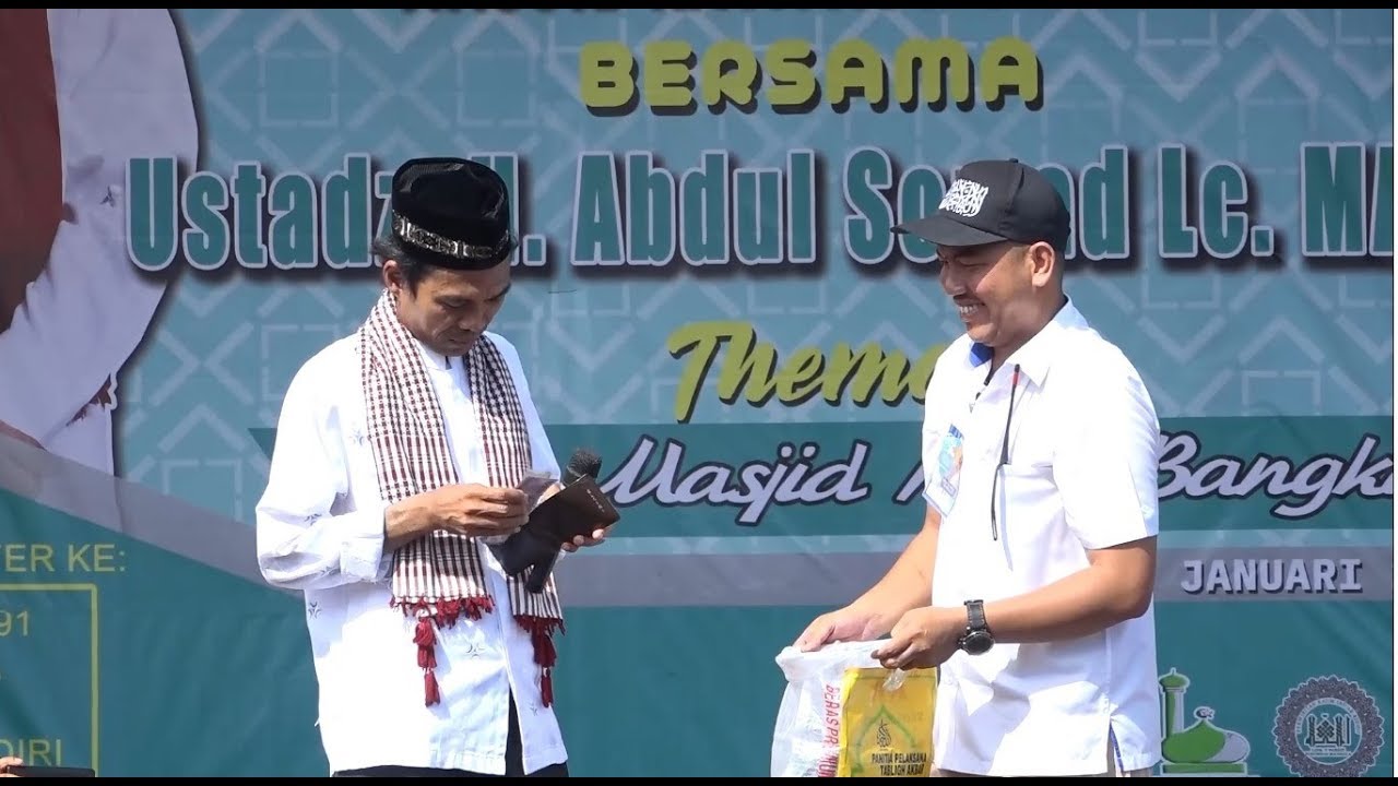 USTADZ H. ABDUL SOMAD Lc. MA | Perumnas Mandala | 02 Januari 2019 | Full HD