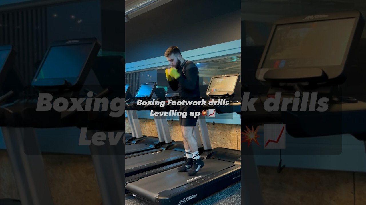 Level Up Your Boxing Footwork Using treadmill 