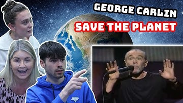 BRITISH FAMILY REACTS! George Carlin | Save The Planet