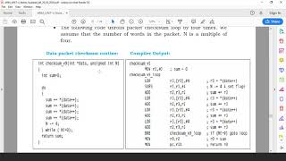 Loop unrolling, register allocation and function call