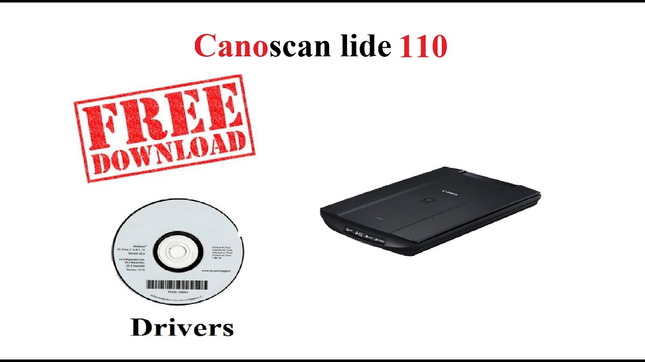 canoscan lide 110 - YouTube