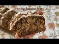 Tiramisu Banana Bread ☕️🍂 Bake With Me