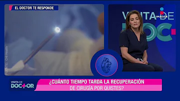 ¿Cuánto dura una operación de extirpación de quistes?