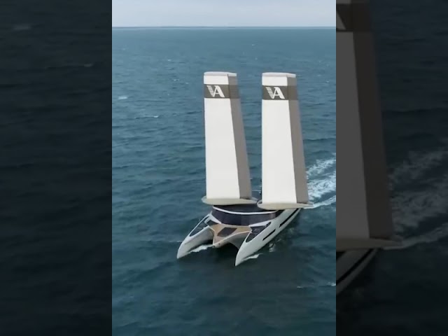 ‘The target was to do ten knots boat speed and ten knots wind’ #luxuryyachts  #luxuryyachtlife