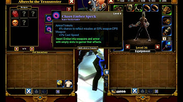 Torchlight 2 - Transmuter Recipes - Chaos Ember Speck