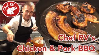 Full Recipe Video: Chicken & Pork BBQ