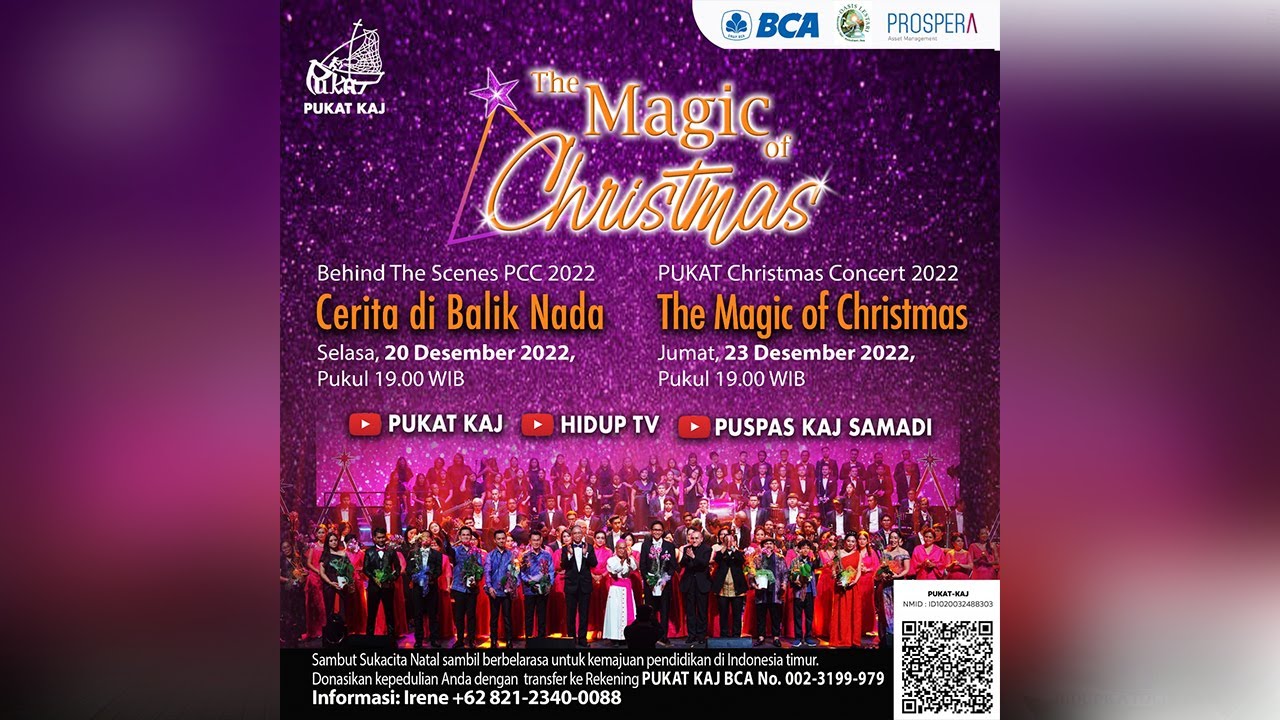 PUKAT THE MAGIC OF CHRISTMAS CONCERT 2022: "THE MAGIC OF CHRISTMAS"