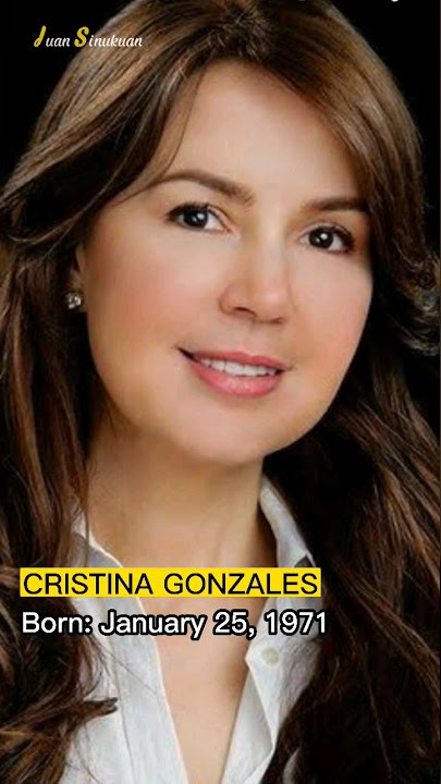 Cristina Gonzalez noon at ngayon #shorts #cristinagonzalez #noonatngayon
