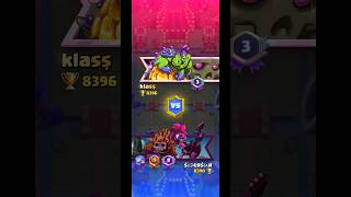 Klass Vs Class 💯 #clashroyale #shorts