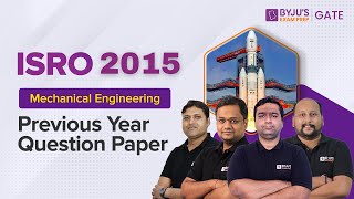 🔴ISRO Previous Year Question Paper 2015 | Mechanical Engineering for ISRO 2023 | BYJU'S GATE screenshot 5