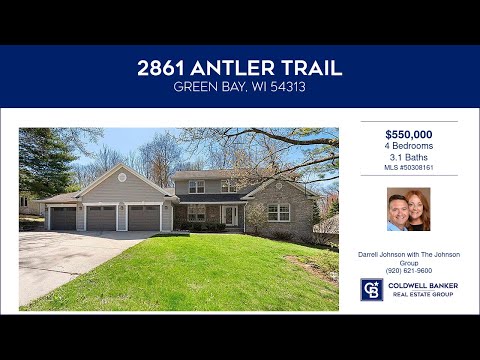 2861 ANTLER Trail, Green Bay, WI home video tour