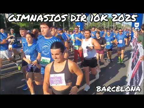 GIMNASIOS DIR DE BARCELONA 10K 2025. Estuvimos Presentes Aprendizaje De Organización