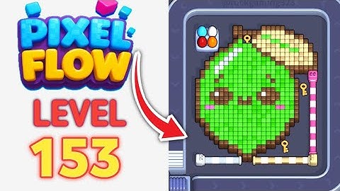 Pixel Flow Level 153 Walkthrough