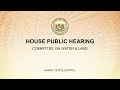 WAL Public Hearing - Thu Mar 16, 2023 @ 10:00AM HST