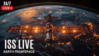 ISS Live: Earth From Space At Night | NASA International Space Station 24/7 Live