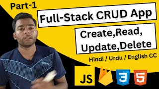 🚀 Master Full-Stack Development: Build a Dynamic CRUD App with HTML, CSS, JavaScript, and Firebase!