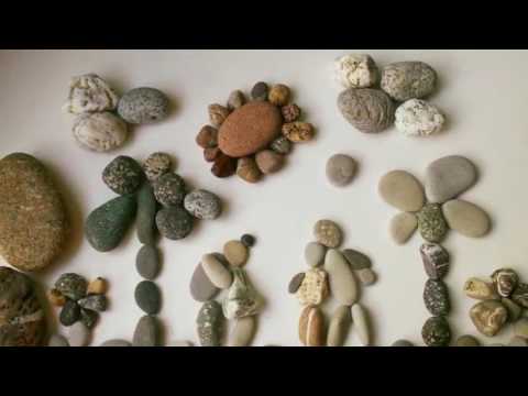 ხელოვნება ზღვის კენჭებით - ნანა მჟავია