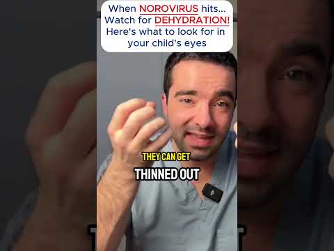 Norovirus in Kids - Check Their Eyes for Dehydration!