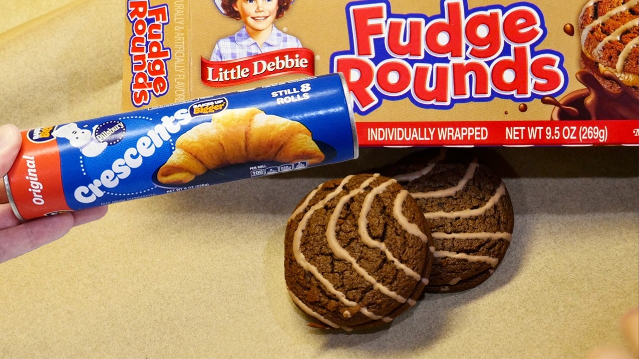 Crescent Rounds Vs Rounds If you bake Fudge Rounds in crescents rolls.. - YouTube